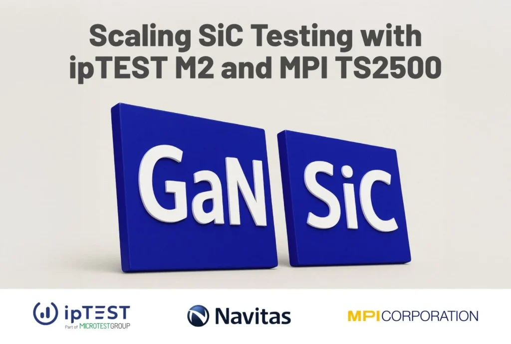Navitas migliora le capacità di test dei semiconduttori con i generatori Cosmic M2 e il sistema di probe MPI TS2500